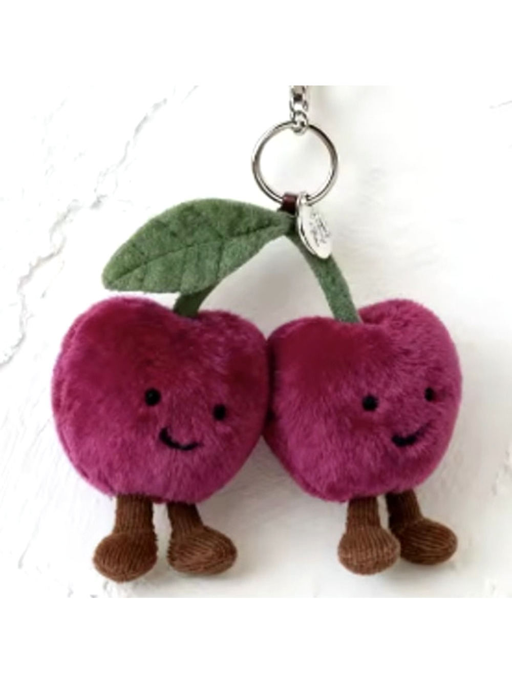 Cute Cherries Inspired Bag Pendant, Charm, Keychain Decoration Toy - Plush